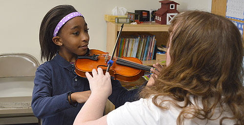 Hochstein violin lesson